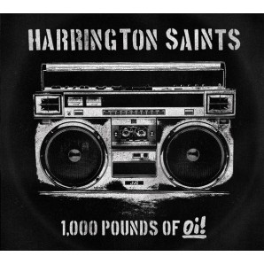 Harrington Saints ‎'1,000 Pounds Of Oi!' LP yellow vinyl