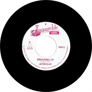 Ellis, Alton 'Breaking Up' + 'Version'  jamaica 7"  back in stock!
