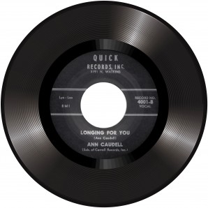 Caudell, Ann 'Longing For You' + 'I’m Starry Eyed' 7"