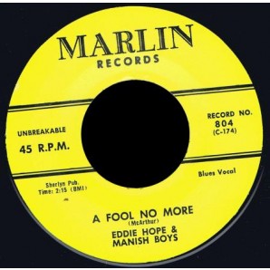 Hope, Eddie 'A Fool No More' + 'Lost Child'  7"