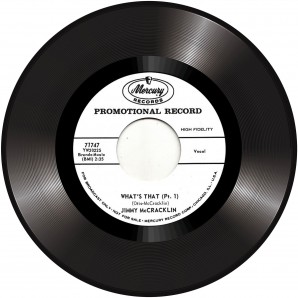 McCracklin, Jimmy 'What’s That Pt.' 1 + 'Pt. 2' 7"