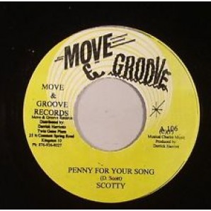 Scotty 'Penny For Your Song' + 'Penny Version'  Jamaica 7"