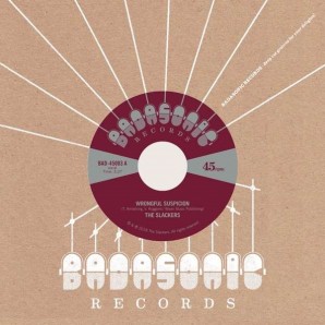Slackers 'Wrongful Suspicion' + 'The Noose'  7" red marbled vinyl