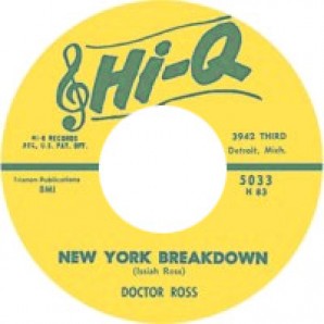 Doctor Ross 'Call The Doctor' + 'New York Breakdown'  7"