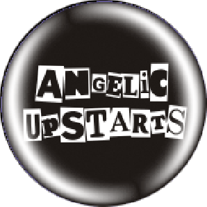 Button 'Angelic Upstarts - Logo 2' *Punk*
