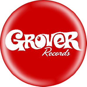 Button 'Grover Records new logo' red