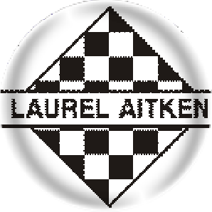 Button 'Laurel Aitken - Logo 2' *Ska*