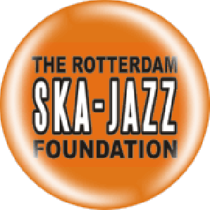 Button 'Rotterdam Ska Jazz Foundation - orange' *Ska*