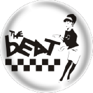 Button 'The Beat' *Ska*