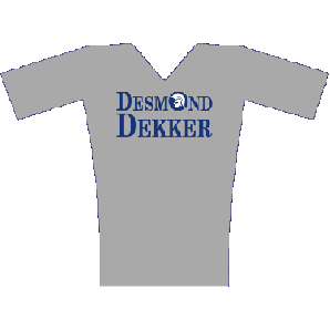 Girlie Shirt 'Desmond Dekker - V-neck' - sizes small, medium, large