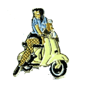 Pin 'Scootergirl'