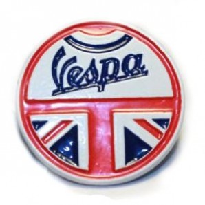 pin 'Vespa' Mod / Union Jack