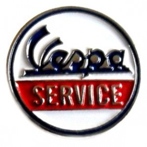 Pin 'Vespa Service'