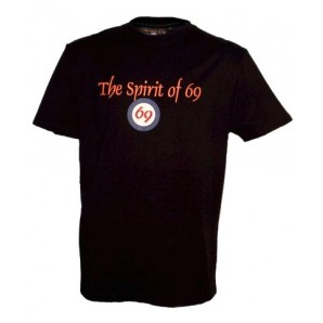 T-Shirt 69 'Steady' black all sizes