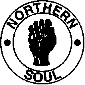 PVC sticker 'Northern Soul'