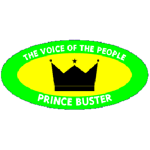 PVC sticker 'Prince Buster - oval'