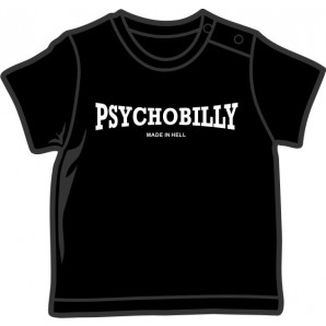 Baby Shirt 'Psychobilly - Made in Hell' 5 sizes