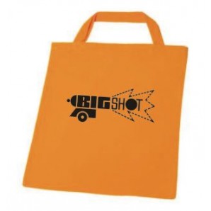 Cotton Bag 'Bigshot Records' - orange