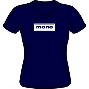 Girlie Shirt 'Mono' black, all sizes