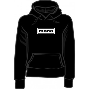 girlie hooded jumper 'Mono' black, all sizes