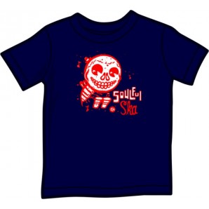 Kids Shirt 'CHema Skandal! - Soulful Ska' navy, 5 sizes
