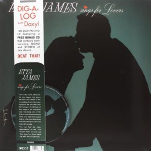 James, Etta 'Sings For Lovers'  LP + CD
