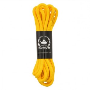 Relco 210cm Laces a match for your Dr Martens Boots - yellow