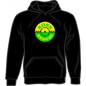 hooded jumper 'Boss Reggae' black, all sizes