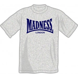 T-Shirt 'Madness' heather grey, all sizes