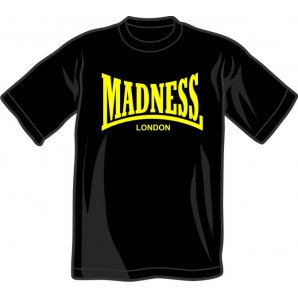 T-Shirt 'Madness' black, all sizes