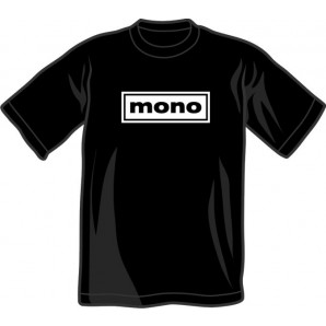 T-Shirt 'Mono' black, all sizes