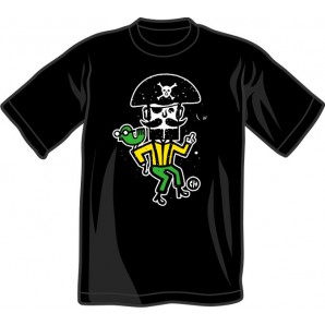 T-Shirt 'CHema Skandal! - Treasure Isle Pirate' black - sizes S - 3XL