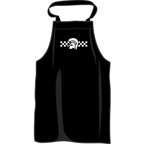 BBQ apron 'Trojan 2 Tone', black