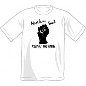 T-Shirt 'Northern Soul - Keepin' The Faith' all sizes