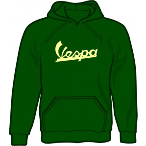 hooded jumper 'Vespa - Vintage Logo' burgundy, all sizes