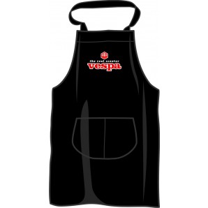 BBQ apron Vespa - the real scooter', black