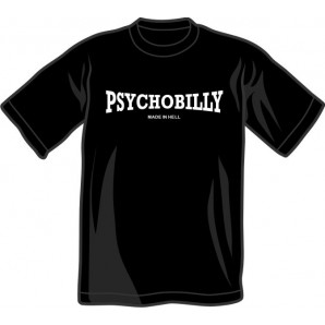 T-Shirt 'Psychobilly - made in hell' all sizes