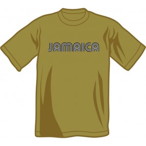 T-Shirt 'Jamaica' army green, all sizes