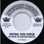 Panton, Roy 'Control Your Temper' + Los Caballeros Orchestra 'Make Yourself Confortable'  7"