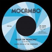 Laura Seija & The Hawkmen 'Keep On Working' + 'Don't Judge A Book By Its Cover'  7"