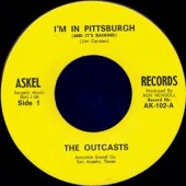 Outcasts 'I'm In Pittsburgh And It's Raining' + 'Route 66'  7"