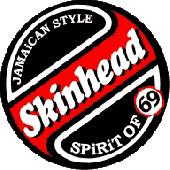patch 'Skinhead - Spirit Of 69'  8 cm round