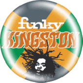 Button 'Funky Kingston'