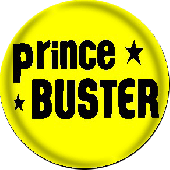 Button 'Prince Buster - yellow' *Ska*