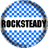Button 'Rocksteady - Logo' *Ska*