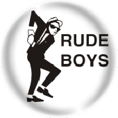Button 'Rude Boys' *Ska*
