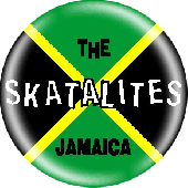 Button 'Skatalites - Jam Flag' *Ska*
