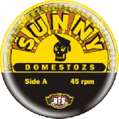 Button 'Sunny Domestozs - Skull'