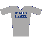 Girlie Shirt 'Desmond Dekker - V-neck' - sizes small, medium, large