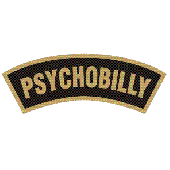 Pin 'Psychobilly - banderole'